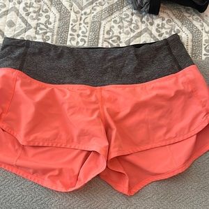 Lulu lemon athletic shorts size 6